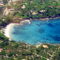 veduta cala suaraccia con spiaggia e dive center site